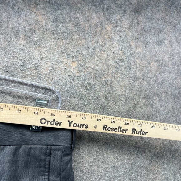 Ted Baker Pants Men 29R Gray London Roger CT Dress Slacks Italian Wool - Picture 3 of 11